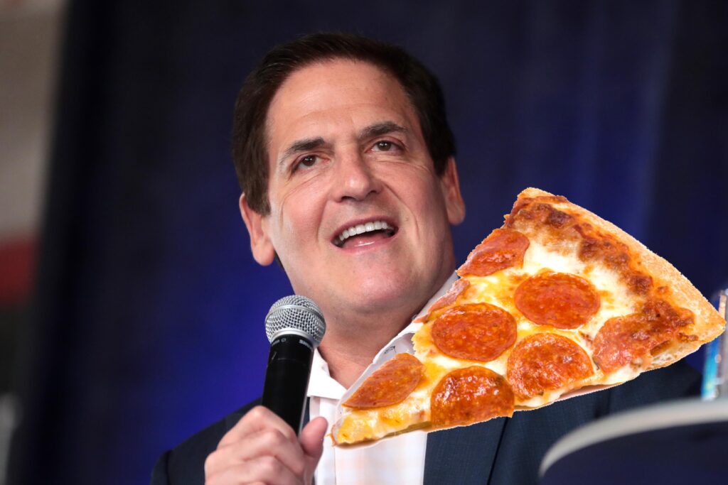 Mark cuban pizza